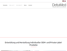 Tablet Screenshot of delta-med.info