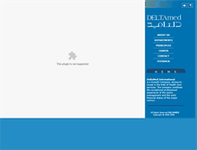Tablet Screenshot of delta-med.com